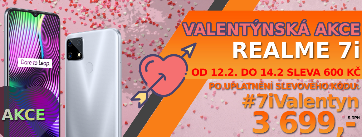 Valentýnská akce Realme 7i
