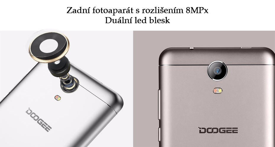 Doogee X7 Pro kamera